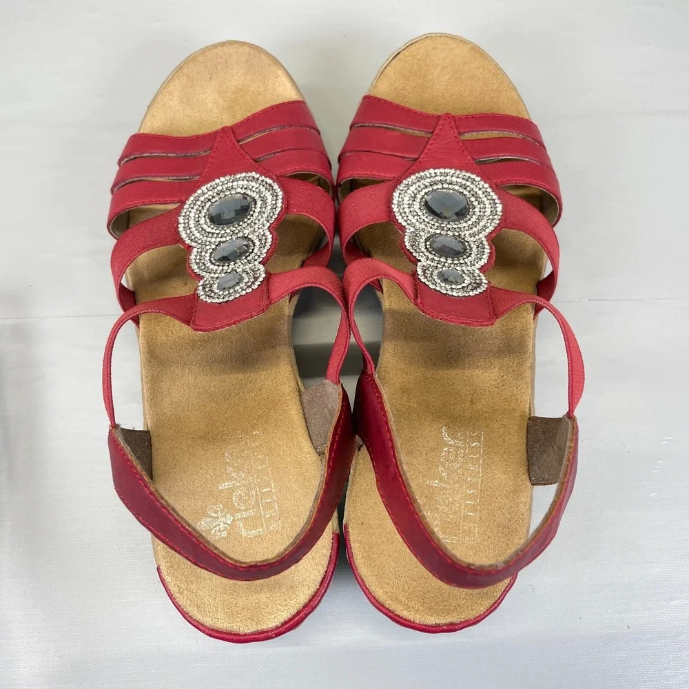 Rieker wedge sandals